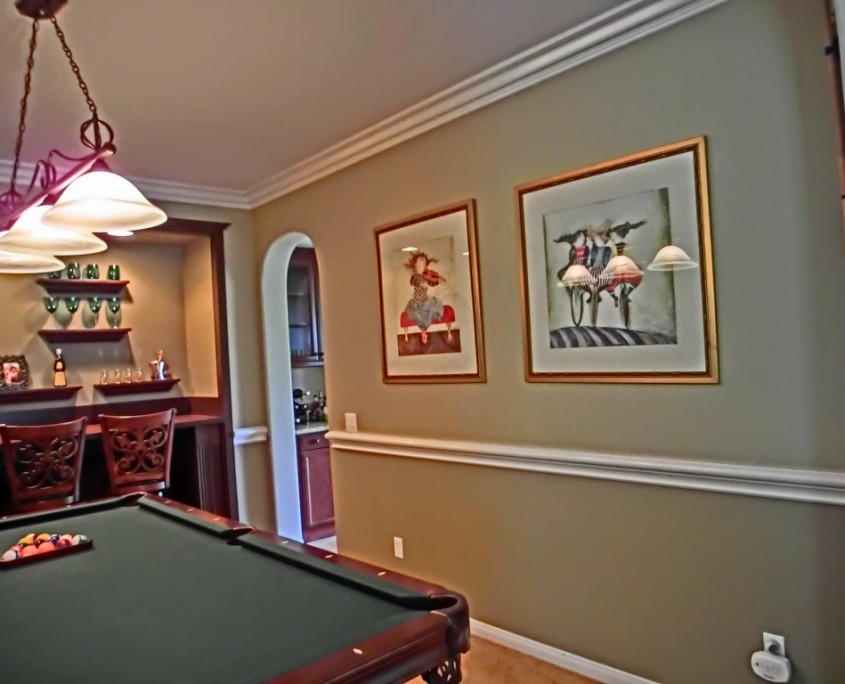 Pool room in the Temecula wine country