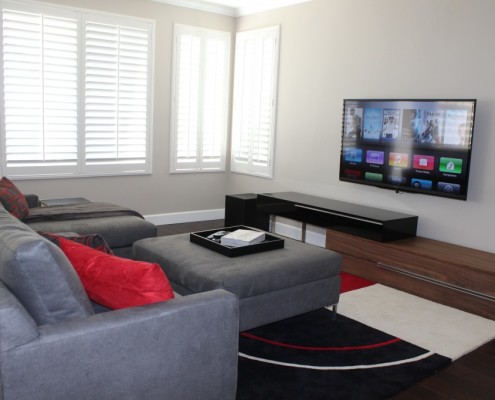 Modern living room remodel